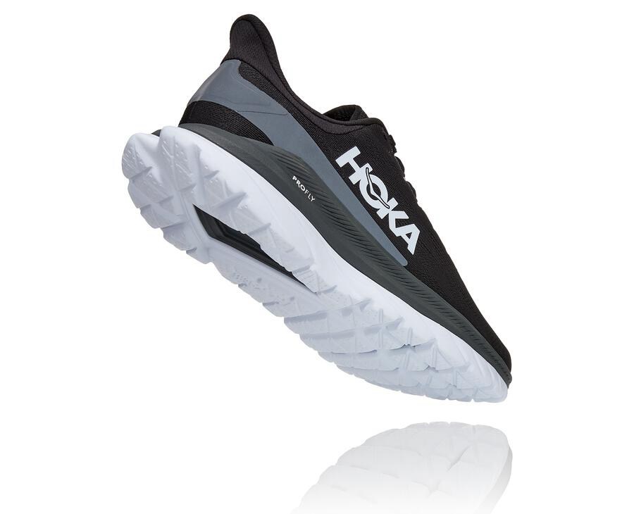 Hoka One One Tenisky Damske Čierne/Biele - Mach 4 - 36057-DOLZ